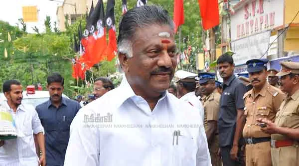 o panneerselvam